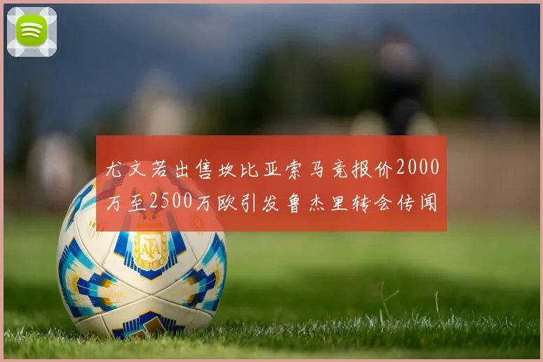 尤文若出售坎比亚索马竞报价2000万至2500万欧引发鲁杰里转会传闻